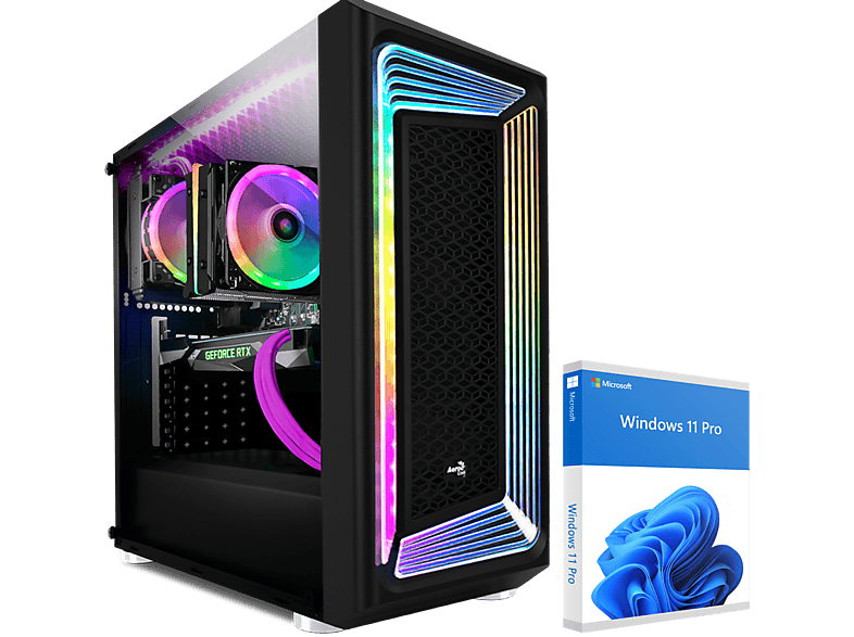 KRAFTPC Intel Core i9 11900KF, Gaming mit GeForce GB 1000 i9 RTX™ PC SSD, NVIDIA GB 8 HDD, GB RAM, 4060, GB Prozessor, 32 Intel® 11 Core™ Windows 2000 Pro