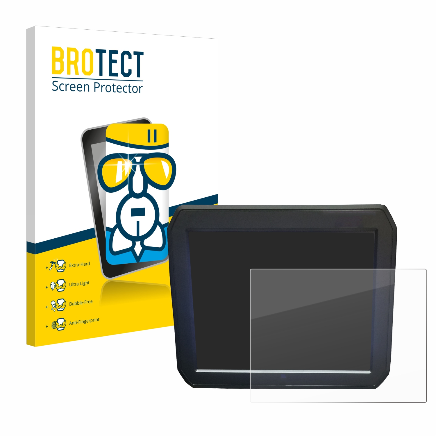 BROTECT Airglass Schutzfolie(für IM-7020 (Display + Keyence Bedienfeld)) klare