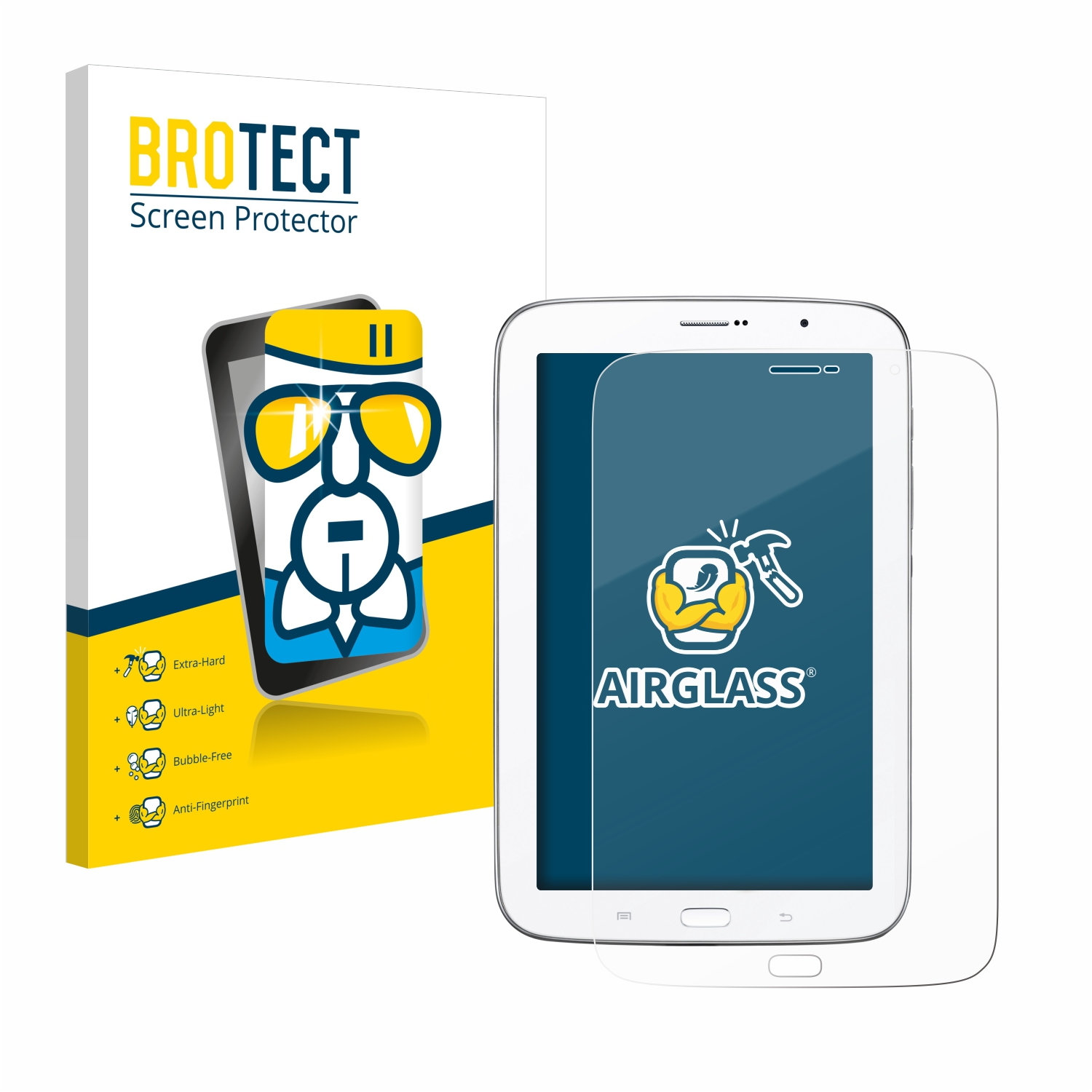 BROTECT Airglass klare Schutzfolie(für Samsung 8.0 2013) Galaxy Note N5100
