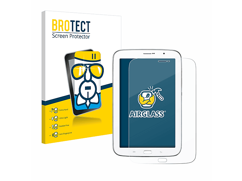 BROTECT Airglass klare 8.0 Galaxy N5100 Schutzfolie(für 2013) Samsung Note