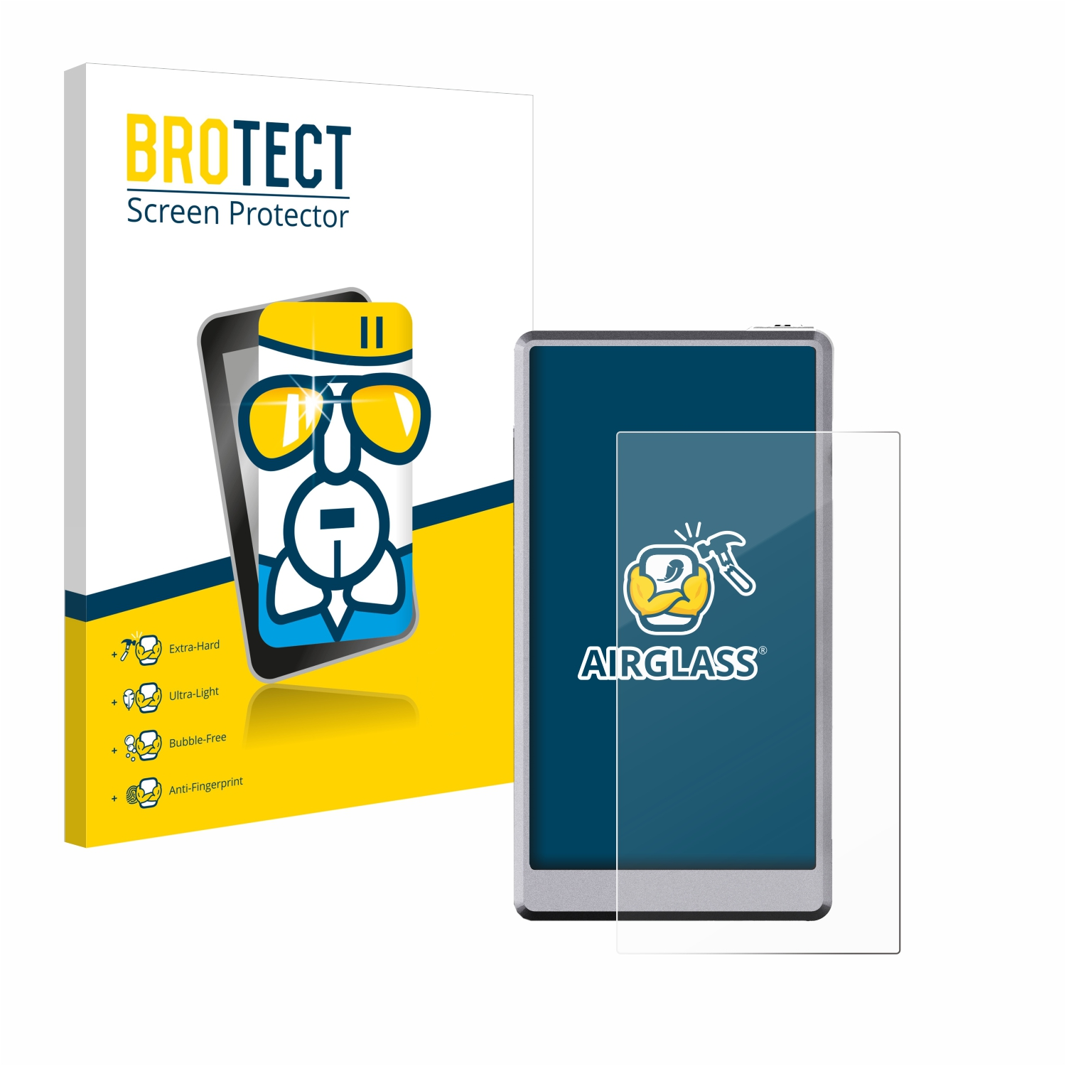BROTECT Airglass klare Schutzfolie(für iBasso DX150)