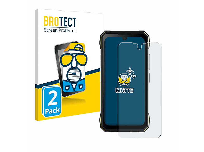 BROTECT Pro) Schutzfolie(für matte S89 2x Doogee