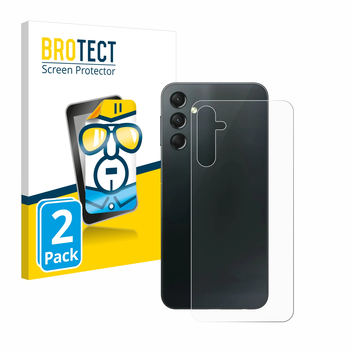 BROTECT 2x klare Schutzfolie(für A24 Samsung 4G) Galaxy