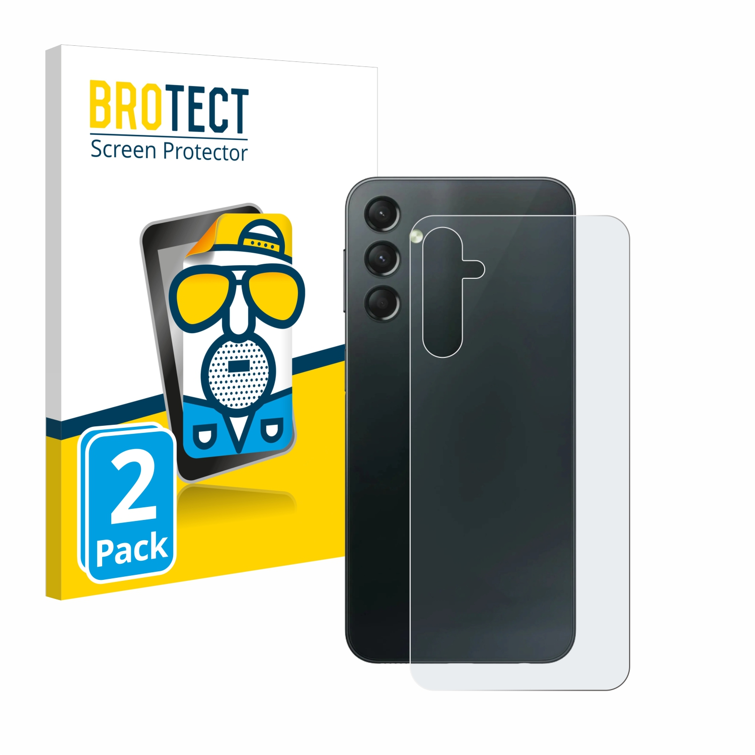 BROTECT 2x Samsung Schutzfolie(für Galaxy 4G) A24 matte