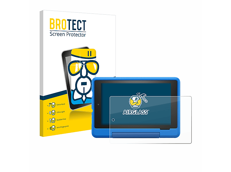 Amazon (2019)) BROTECT Pro klare Schutzfolie(für Airglass Fire 7 Kids