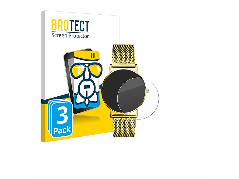BROTECT 3x Airglass klare Schutzfolie(für Liebeskind LT-0097-MQ)