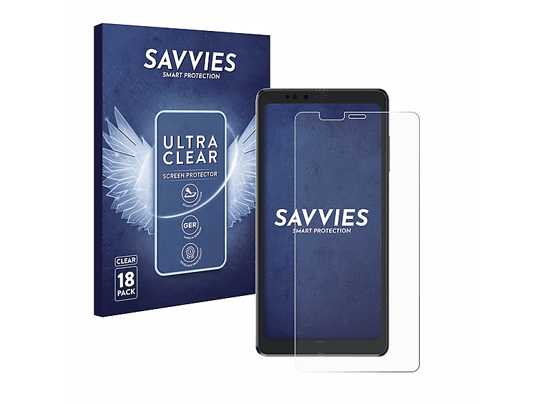 SAVVIES Hisense Schutzfolie(für 18x klare A9)