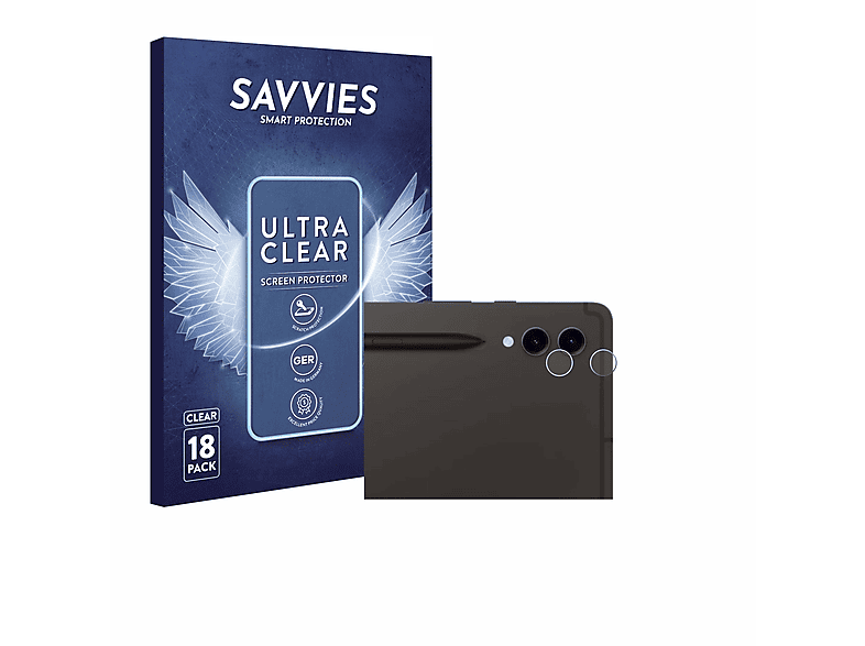 S9 Schutzfolie(für klare 5G) Samsung Ultra Galaxy Tab SAVVIES 18x