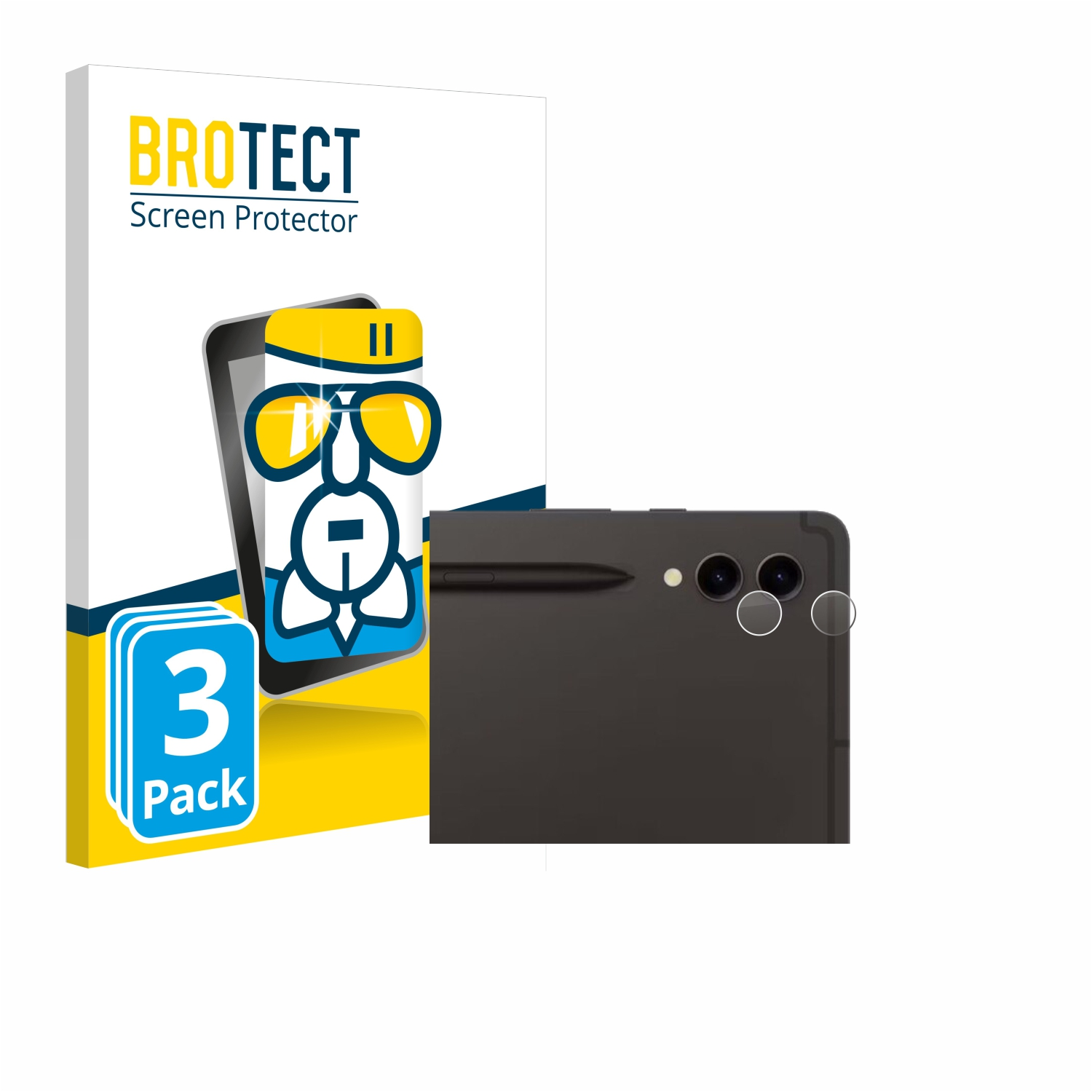 Galaxy 3x klare Ultra Schutzfolie(für Airglass Tab BROTECT S9 Samsung 5G)