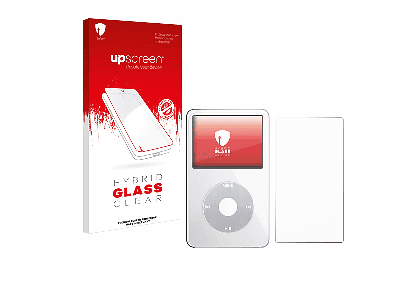 Apple iPod klare Schutzfolie(für Classic (Display+Rückseite)) UPSCREEN Video