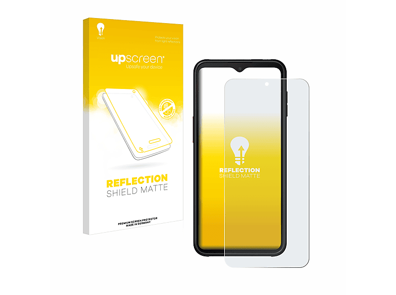UPSCREEN entspiegelt matte Schutzfolie(für Samsung Galaxy Xcover 6 Pro Enterprise Edition)