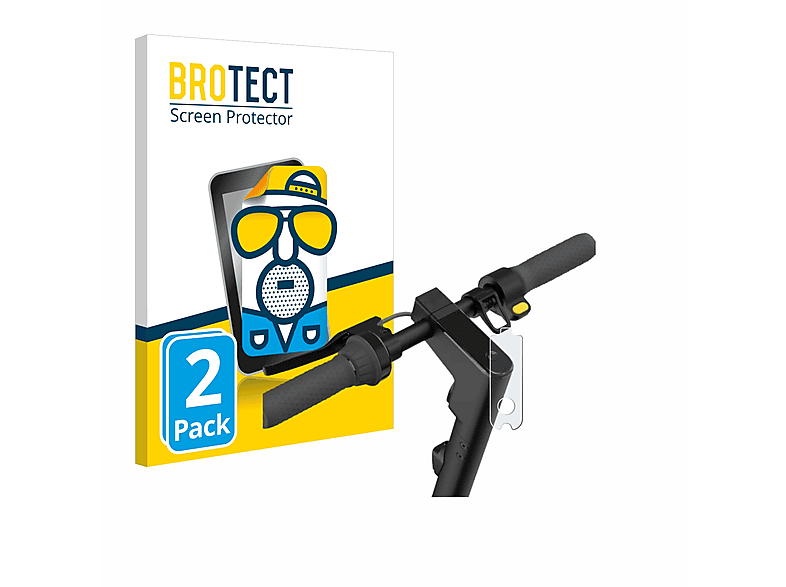 BROTECT 2x matte Schutzfolie(für Segway Ninebot KickScooter MAX G2D)