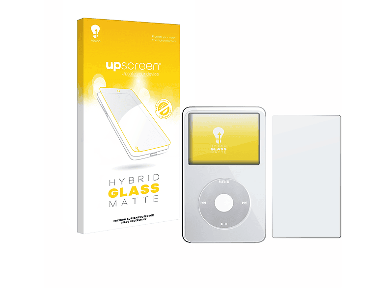 UPSCREEN matte Schutzfolie(für Apple iPod Classic Video (Display+Rückseite))