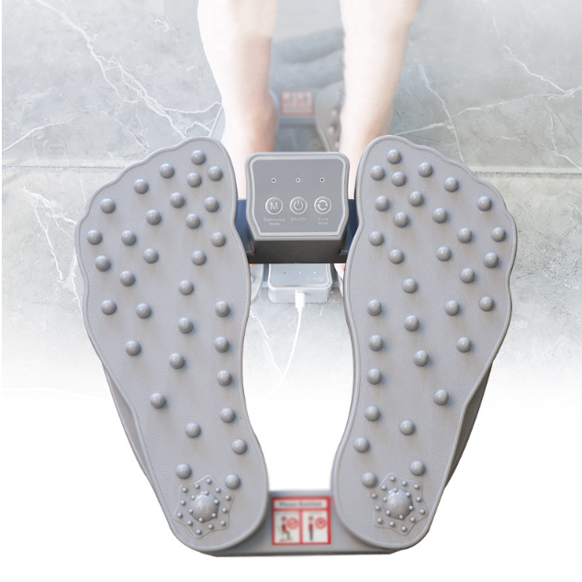 LACAMAX Fußmassagegerät - Fußmassagegerät Druck Niederfrequenz-Vibration, entspannender