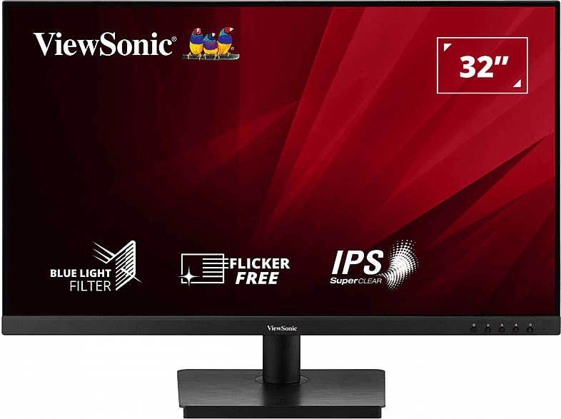 VIEWSONIC VA3209-2K-MHD 32 Zoll WQHD Monitor (4 ms Reaktionszeit , 75 Hz , 75 Hz nativ)