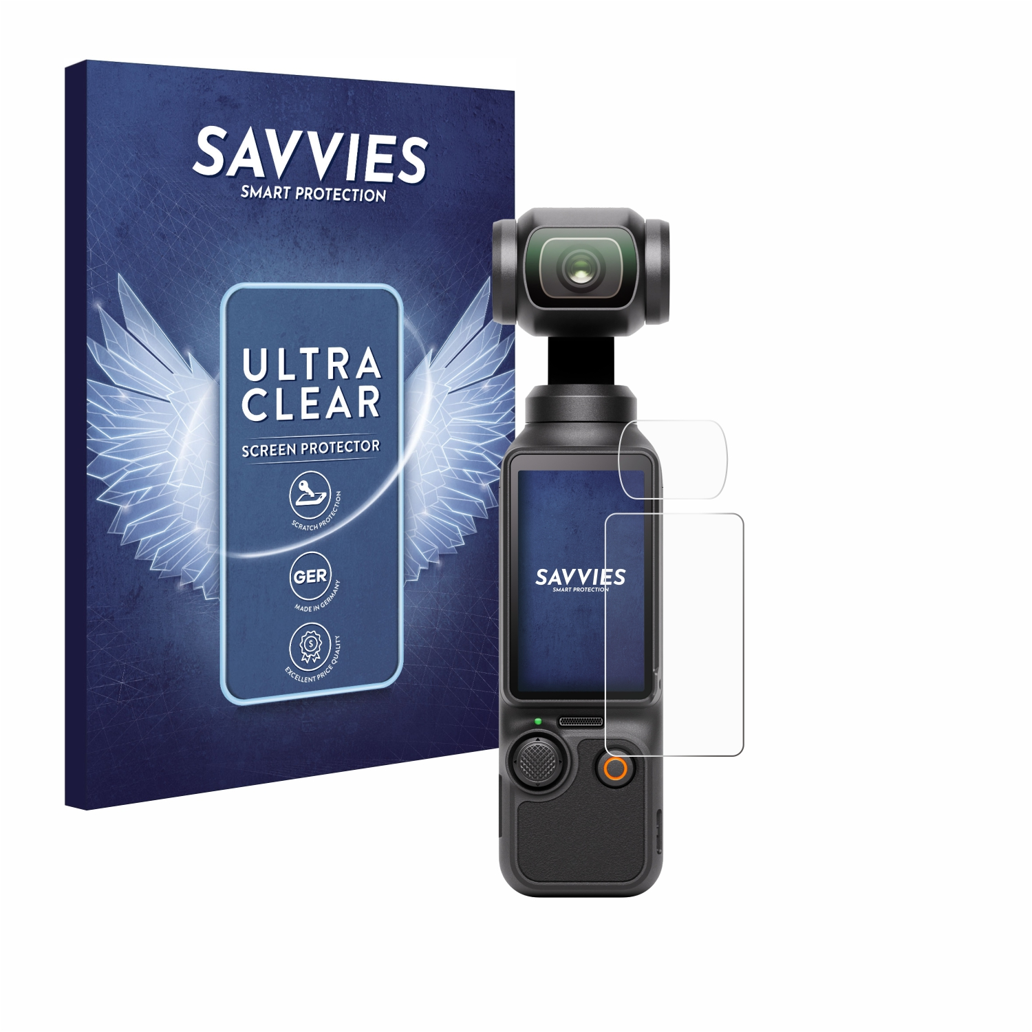 18x klare Schutzfolie(für DJI SAVVIES 3) Pocket Osmo