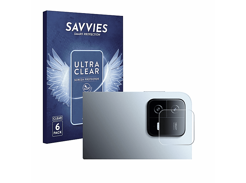 SAVVIES 6x klare Schutzfolie(für Xiaomi Pad 6)