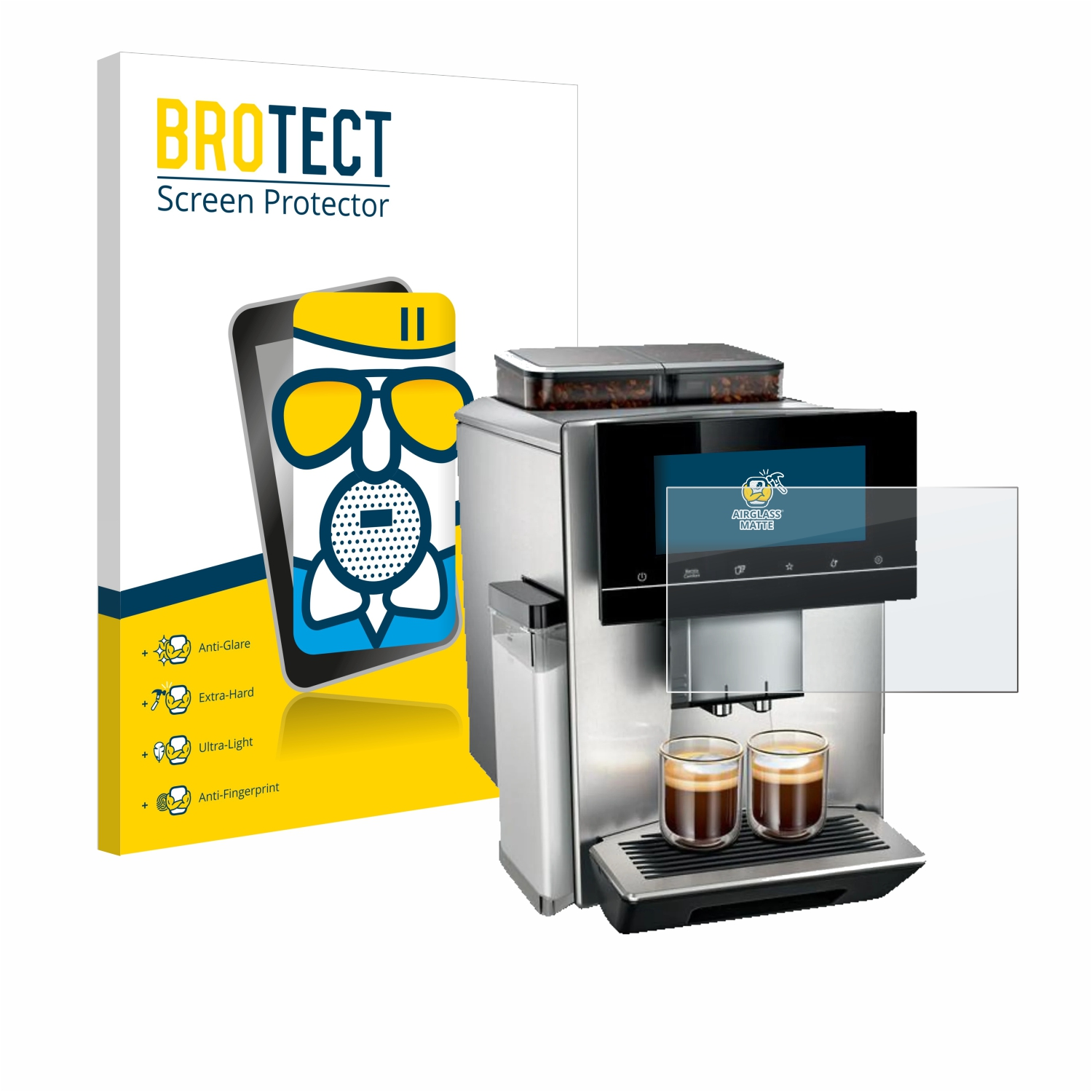 BROTECT Airglass Siemens matte Schutzfolie(für EQ900 TQ907D03)