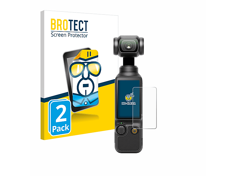 DJI Pocket 3) Schutzfolie(für klare BROTECT Osmo 2x
