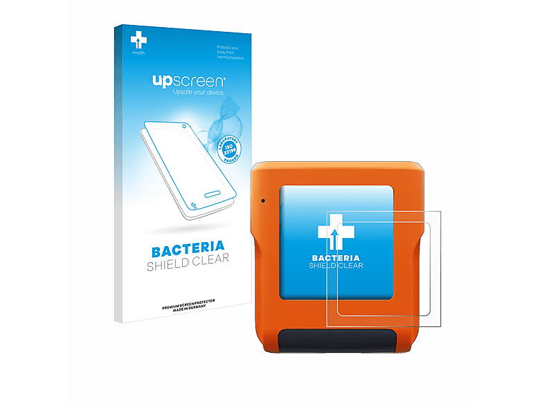 UPSCREEN antibakteriell klare Schutzfolie(für ProGlove Display) Mark