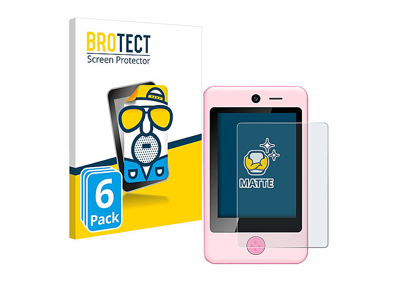 Pthtechus Children’s Schutzfolie(für BROTECT Smartphone) 6x matte