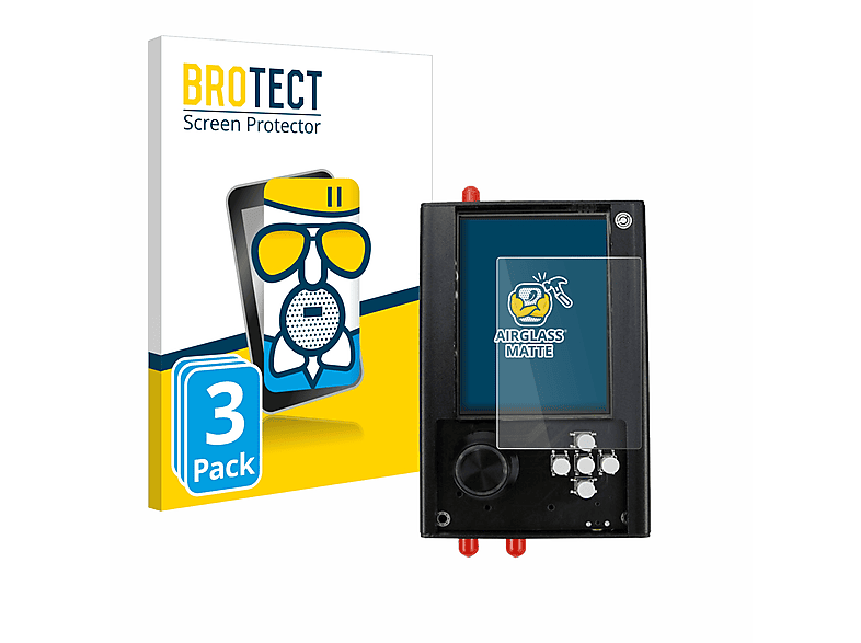 BROTECT 3x matte Portapack Airglass H2+) Schutzfolie(für