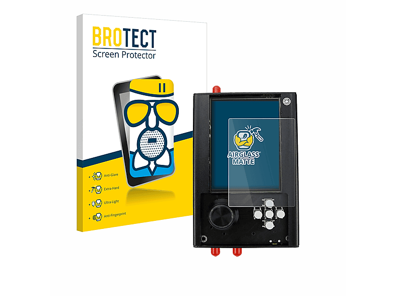 BROTECT Airglass H2+) Portapack matte Schutzfolie(für