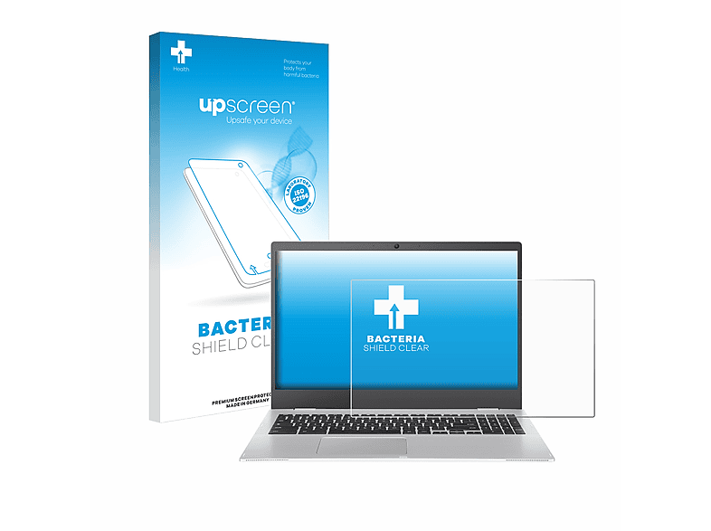 UPSCREEN antibakteriell klare Schutzfolie(für ASUS CX1) Chromebook