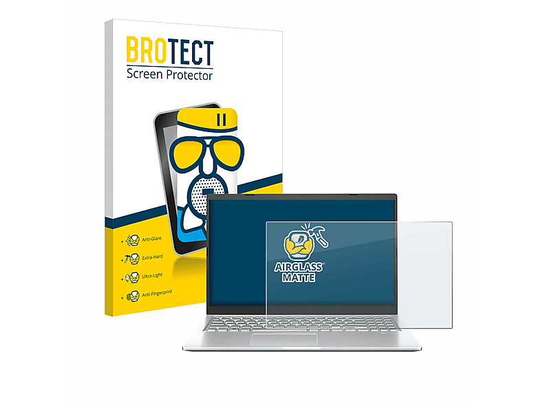 BROTECT Airglass matte Schutzfolie(für ASUS Vivobook 15 F1500EA)