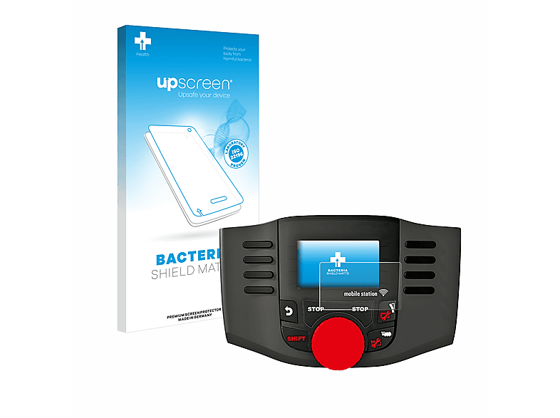 UPSCREEN antibakteriell entspiegelt matte Schutzfolie(für Märklin Mobile Station WLAN 60667)