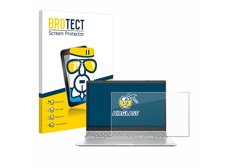 BROTECT Airglass klare Schutzfolie(für ASUS Vivobook 15 F1500EA)
