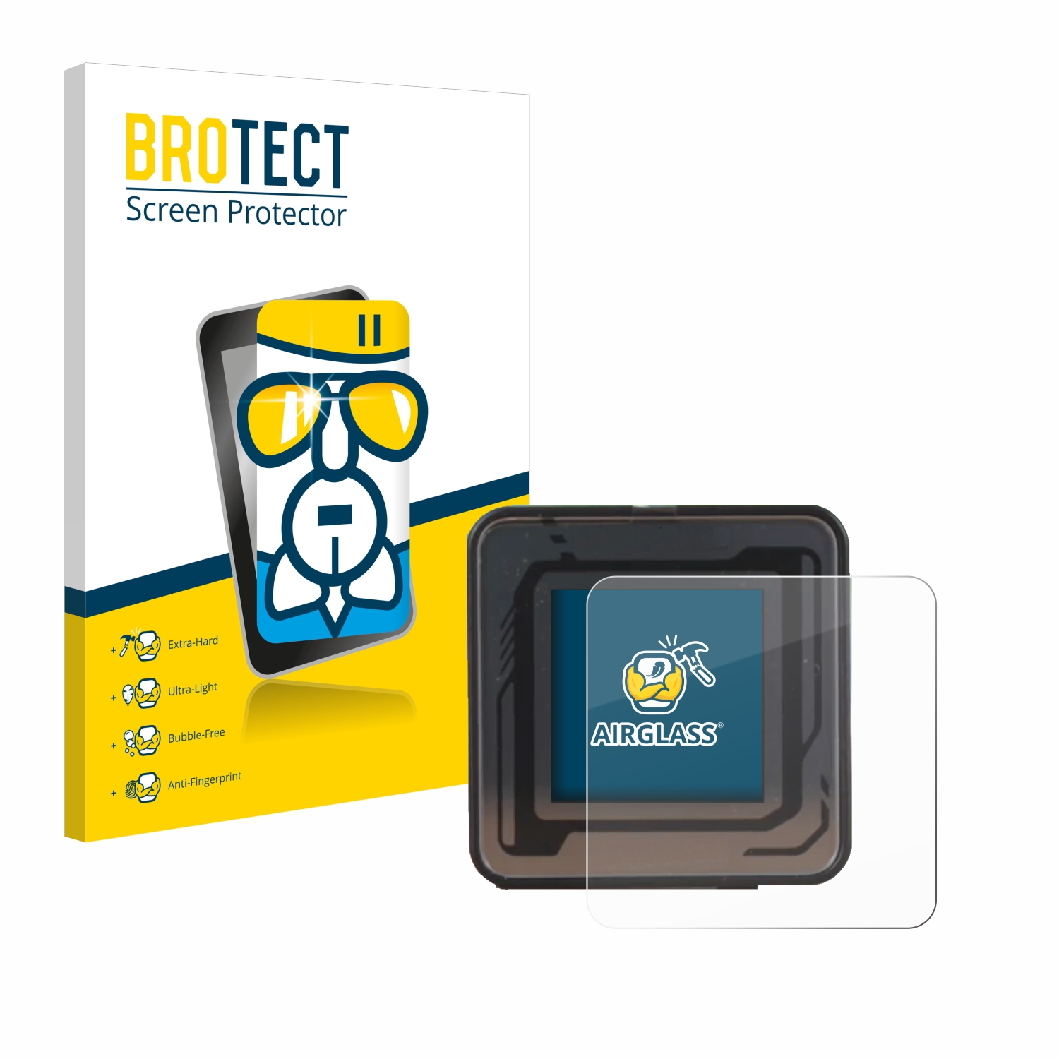Airglass BROTECT Pocket Dockcase Schutzfolie(für M.2) klare