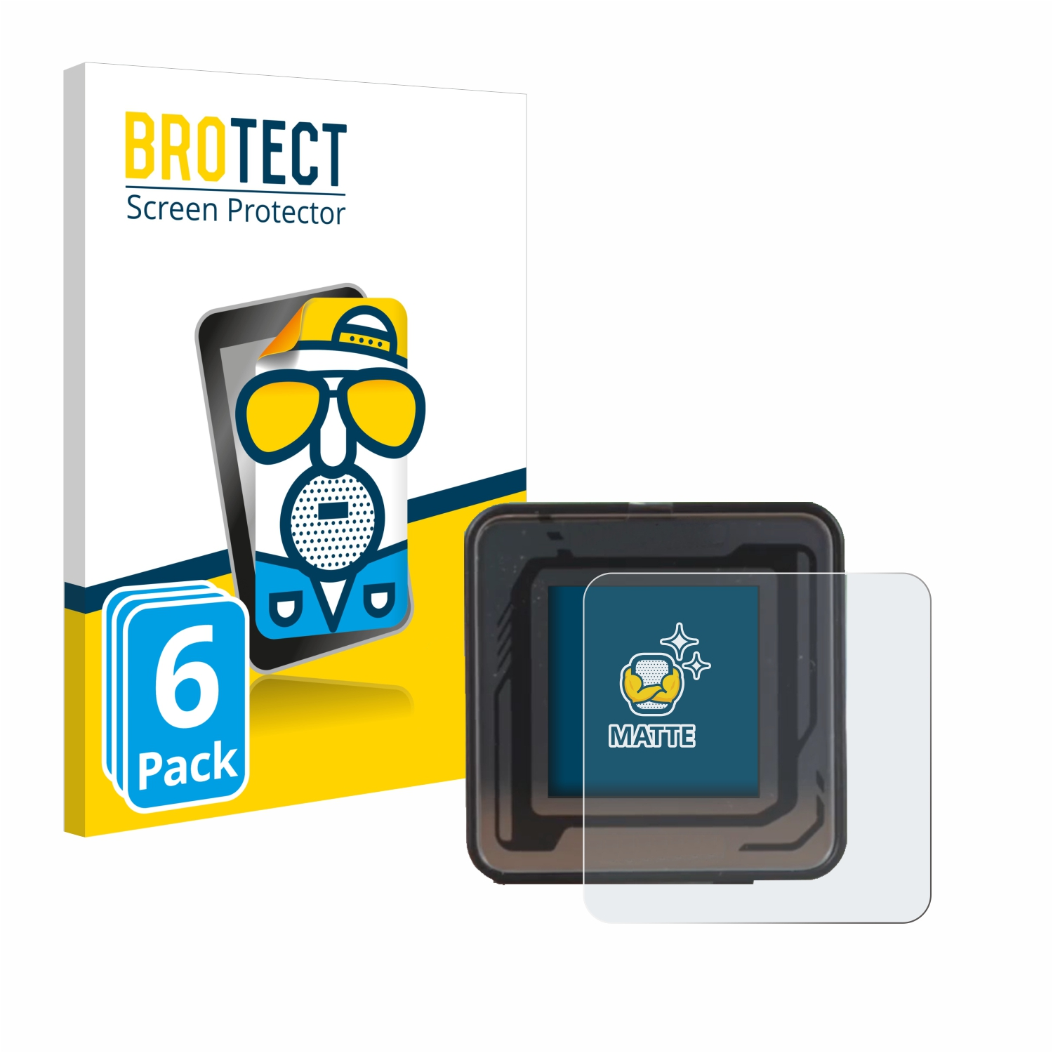 BROTECT 6x matte Schutzfolie(für M.2) Pocket Dockcase