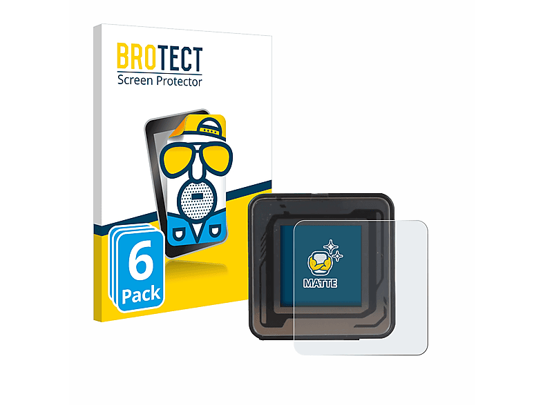 matte 6x Pocket BROTECT Schutzfolie(für Dockcase M.2)