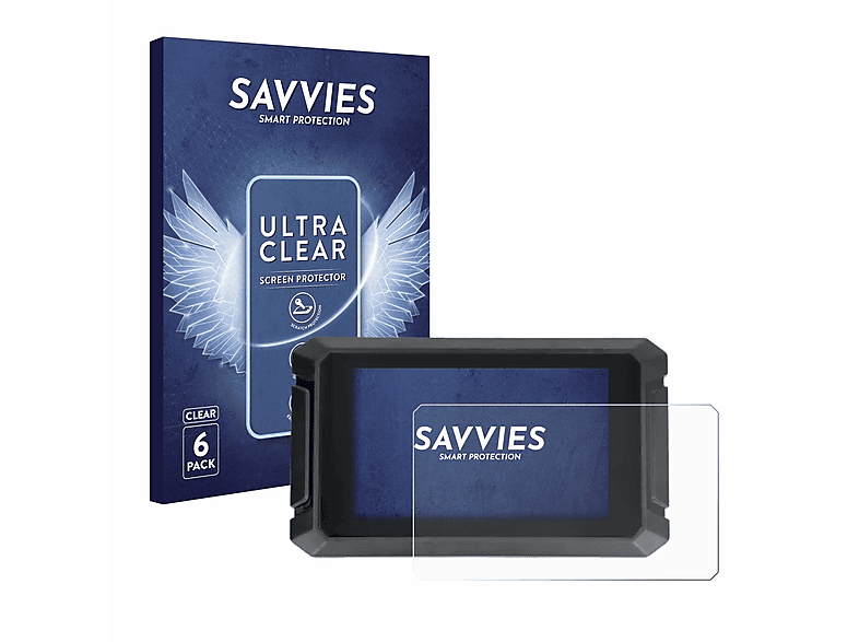 SAVVIES 6x klare Schutzfolie(für Creality Ender 3 S1 Pro)