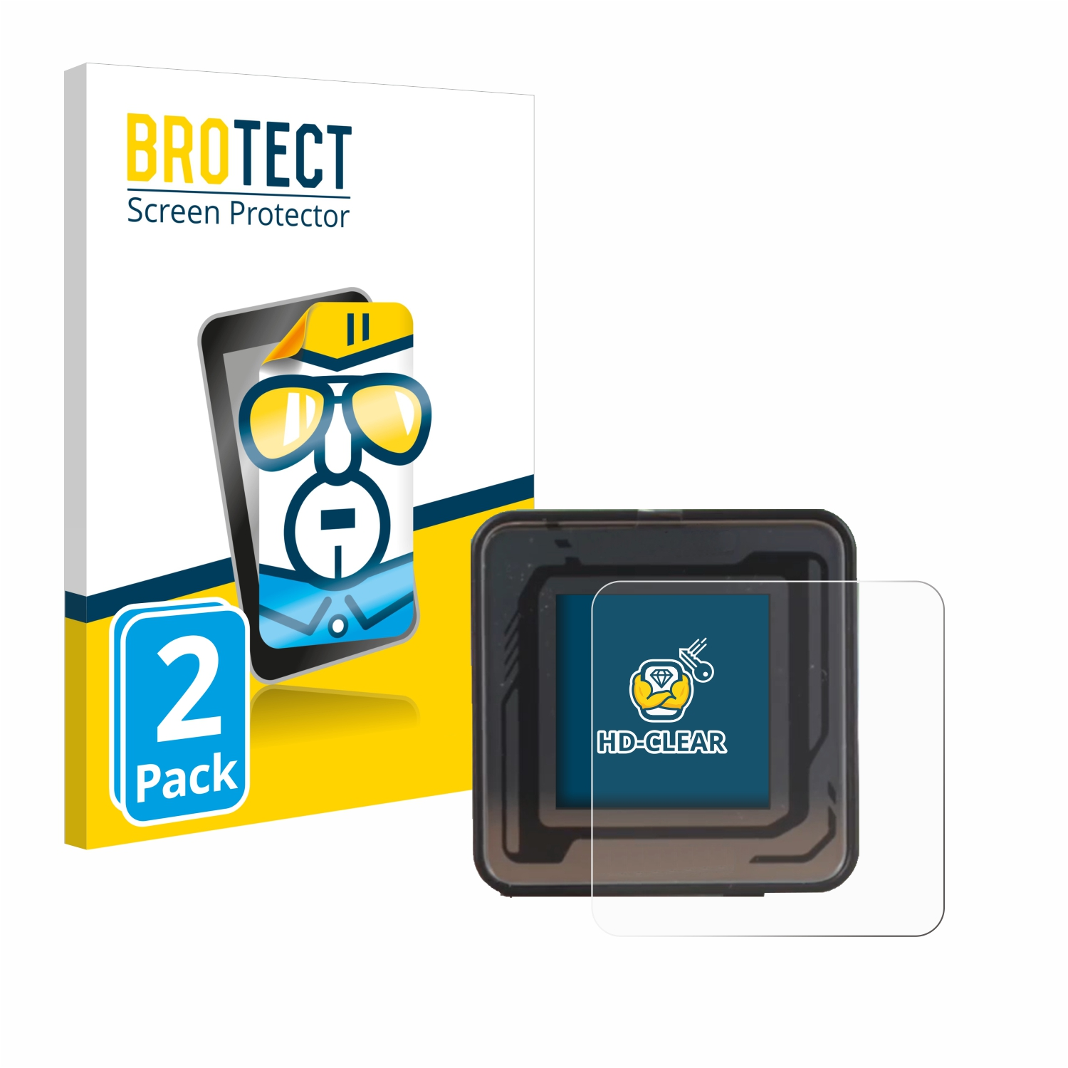 BROTECT 2x Pocket Schutzfolie(für M.2) Dockcase klare