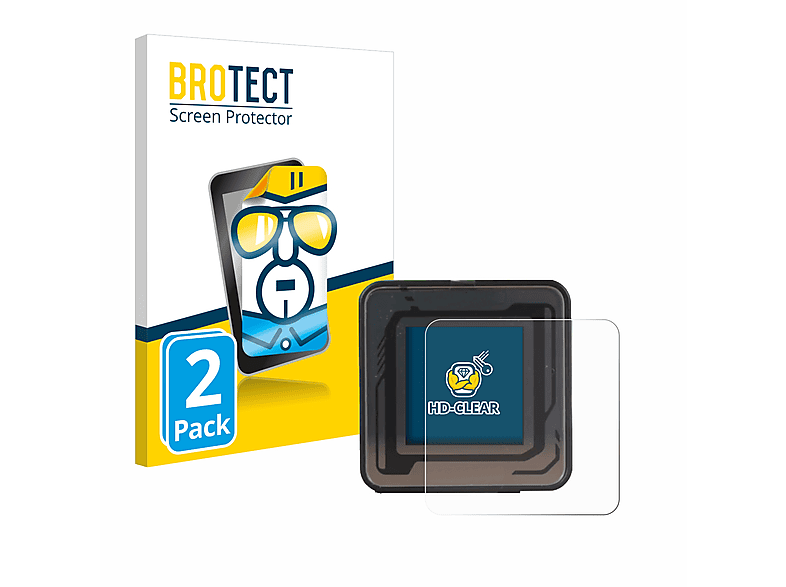 BROTECT 2x Schutzfolie(für Pocket klare Dockcase M.2)