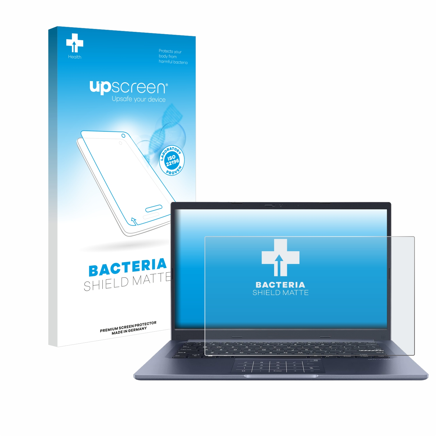 UPSCREEN F1402) matte antibakteriell ASUS Vivobook Schutzfolie(für entspiegelt 14