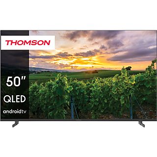 TV QLED 50" - THOMSON 50QA2S13, UHD 4K, Smart TV, DVB-T2 (H.265), Negro