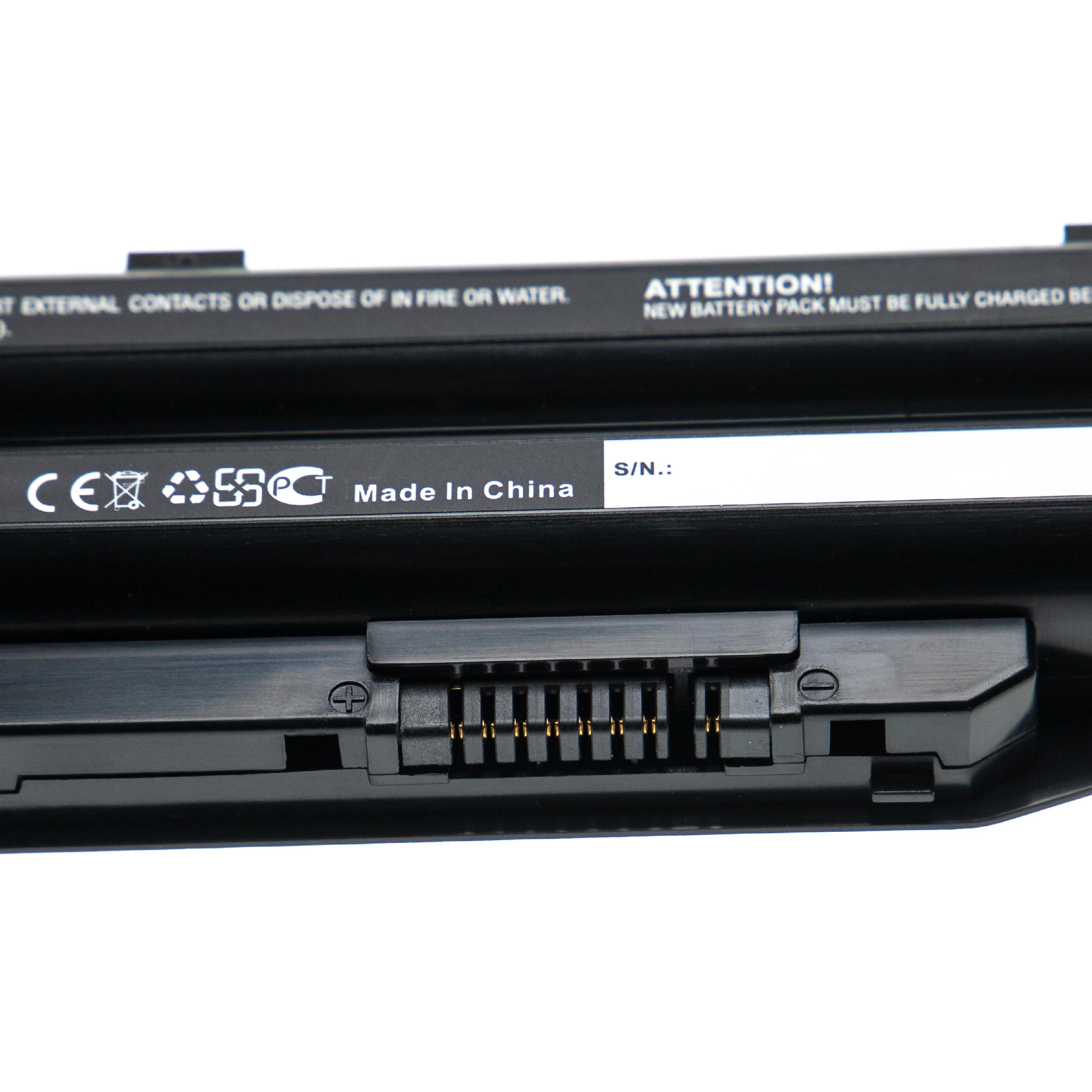 kompatibel E744(M8501DE), Notebook, 2000 E744, Akku Fujitsu VHBW E743(MXP41DE) E743(MXE11DE), E744(MXEA1DE), - LifeBook Li-Ion mit