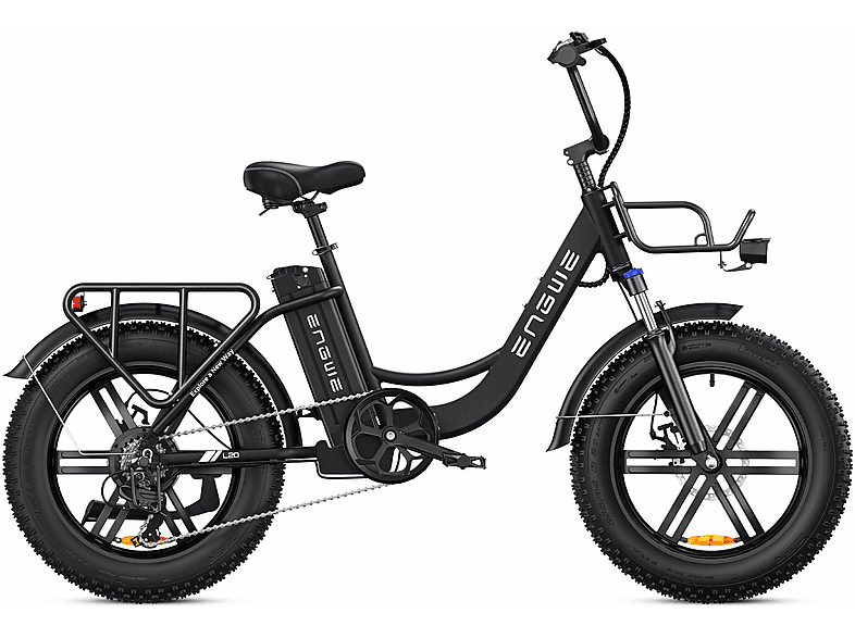 ENGWE L20 E-bike All (Laufradgröße: schwarz) Terrain Bike (ATB) Unisex-Rad, 20 Zoll