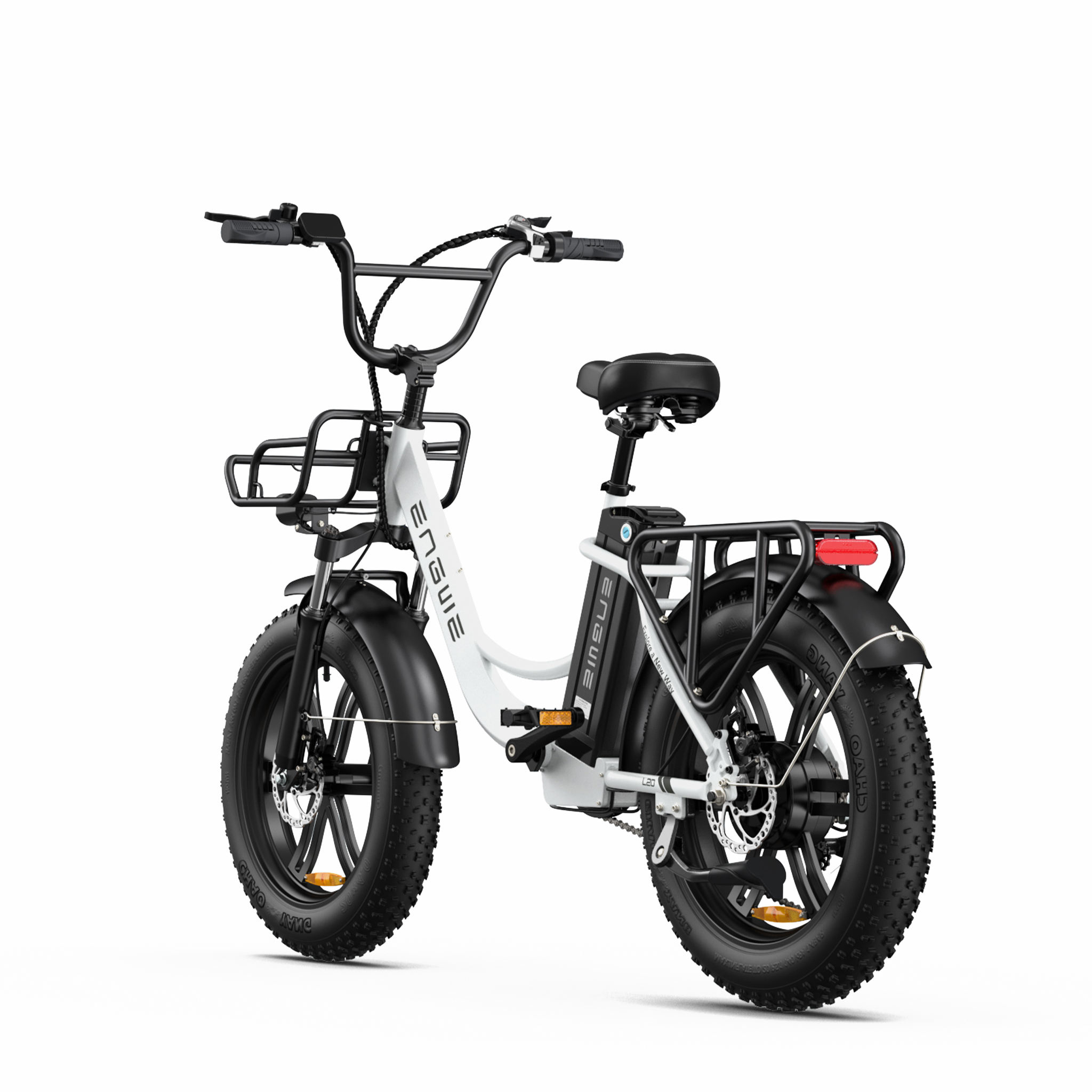 ENGWE L20 E-bike All (Laufradgröße: schwarz) Terrain Bike (ATB) Unisex-Rad, 20 Zoll