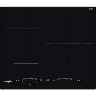 Placa de inducción - WHIRLPOOL WS B4760 NE, 3 Fuegos zonas, 59 cm, Negro