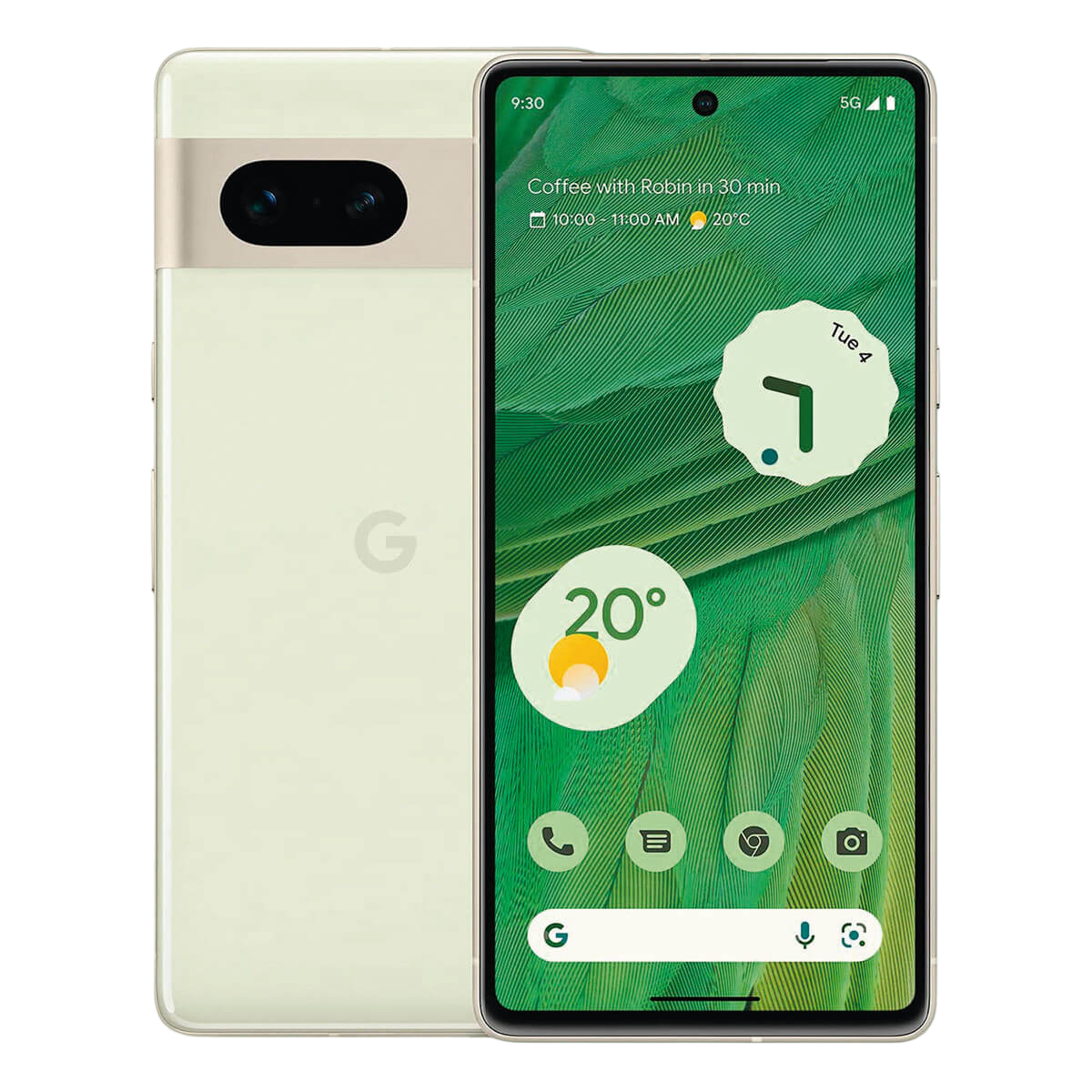 GOOGLE PIXEL 7 128GB LEMONGRASS 128 GB Lemongrass Dual SIM