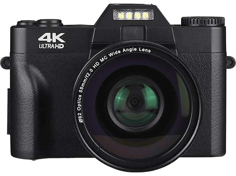 Cámara digital - SYNTEK Cámara Digital 4K de 48MP con Tarjeta de 64GB