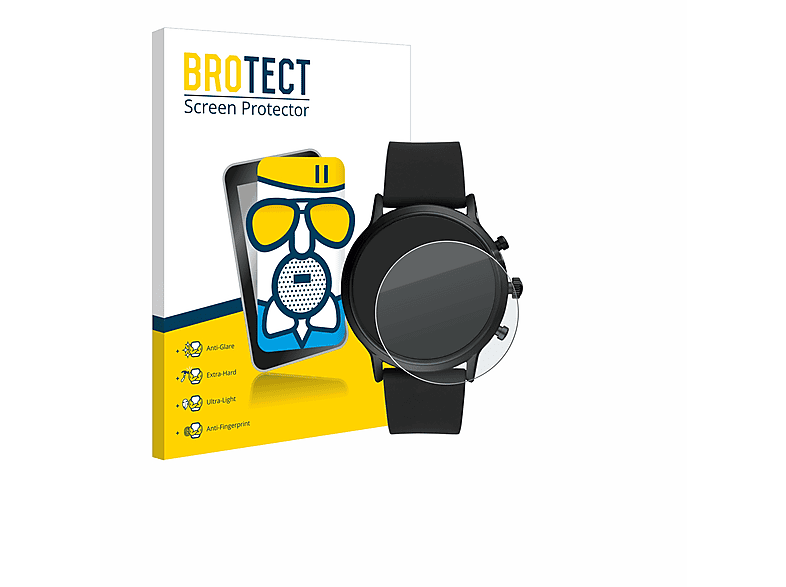 BROTECT Airglass matte Fossil HR Schutzfolie(für Carlyle The (5.Gen))