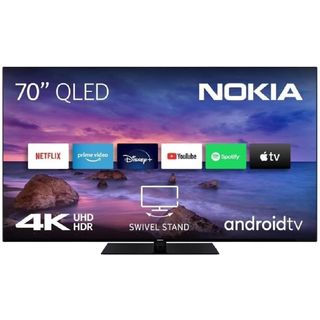 NOKIA QN70GV315ISW QLED TV (Flat, 70 Zoll / 177 cm, QLED 4K, SMART TV)