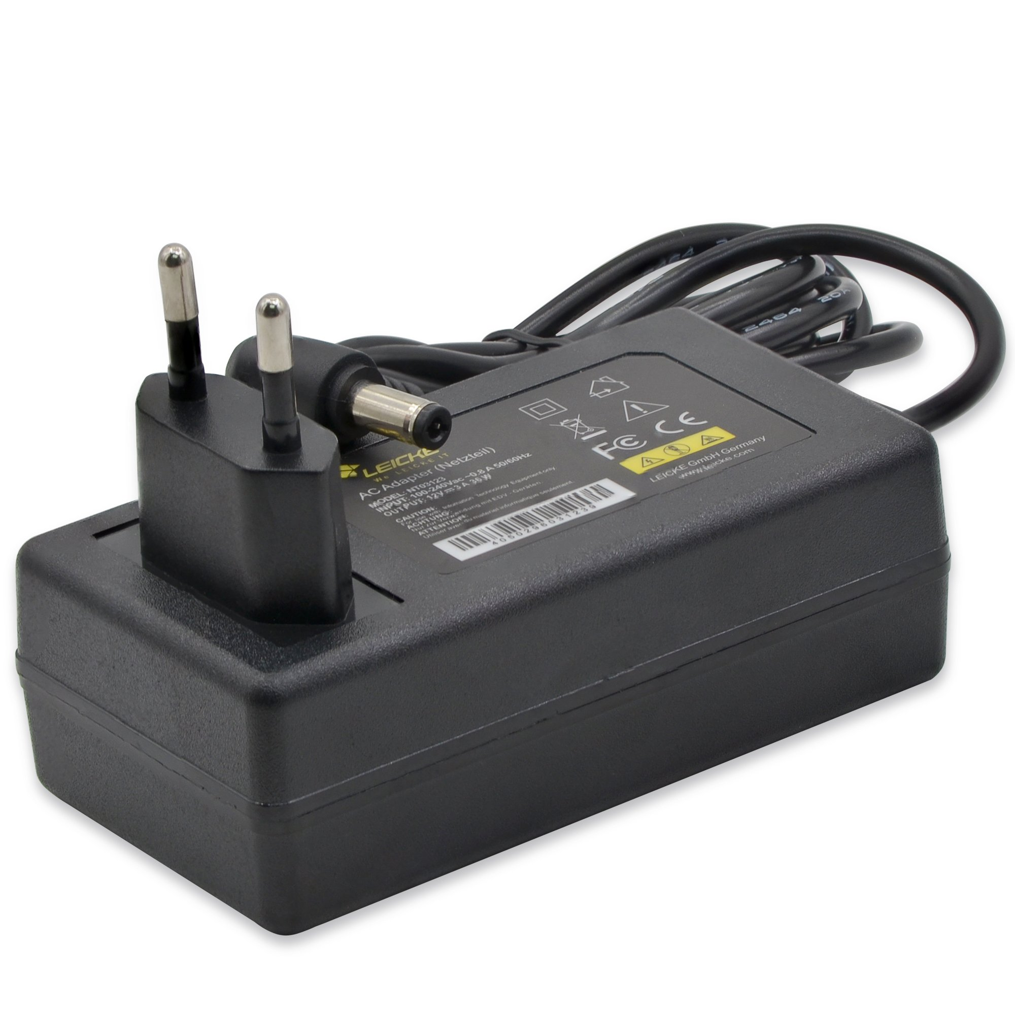 Caricabatterie AC-DC 5 Volt 1 Amp Alimentatore AC-DC 5V 1A - Adattatore Con Spinotto 3,5mm X 1,3mm, Centro Negativo, Per Elettronica E Dispositivi - Foto 6