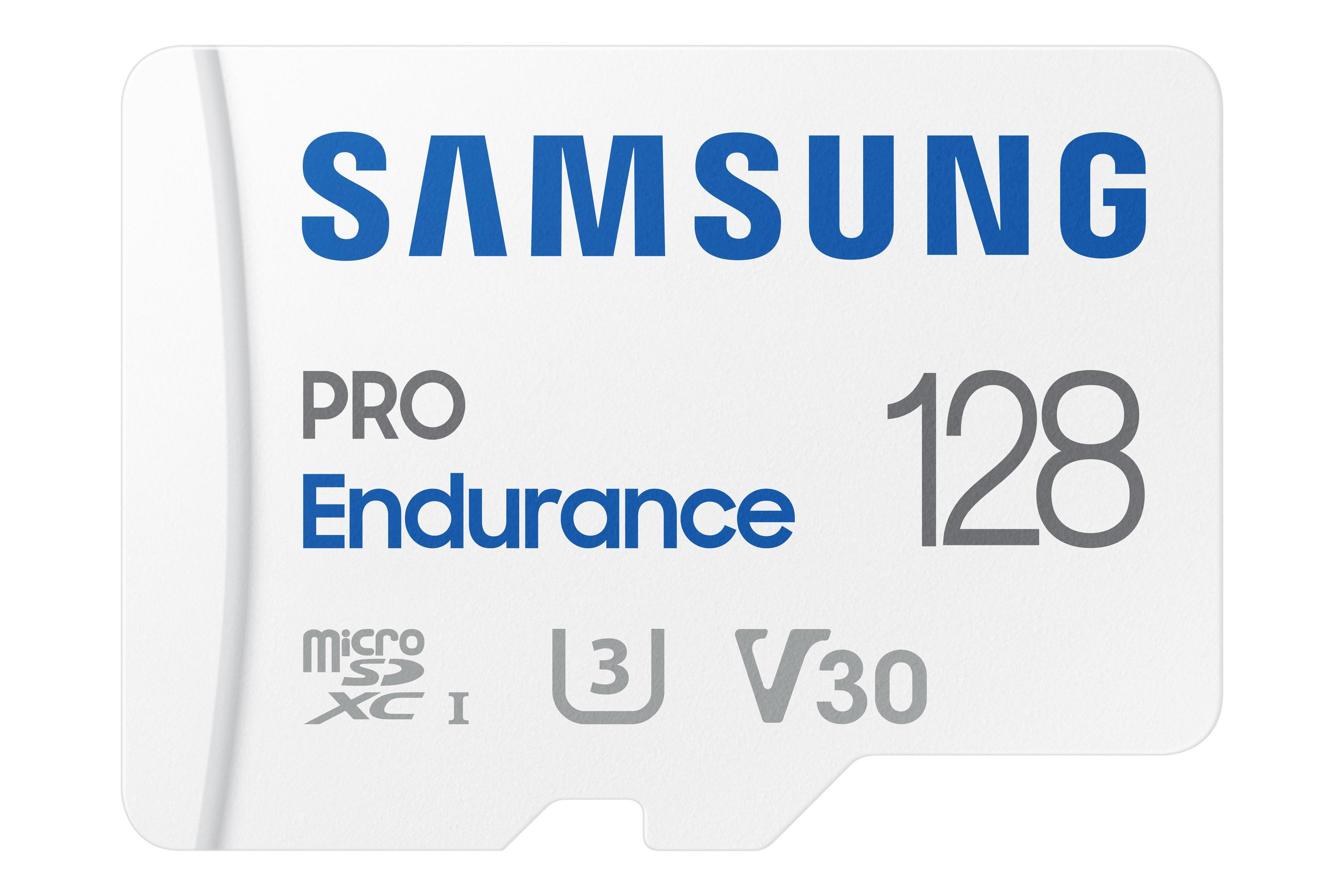 SAMSUNG MB-MJ128KA/EU Micro-SDXC 128 GB, MB/s ENDURANCE Speicherkarte, 128GB, PRO 100