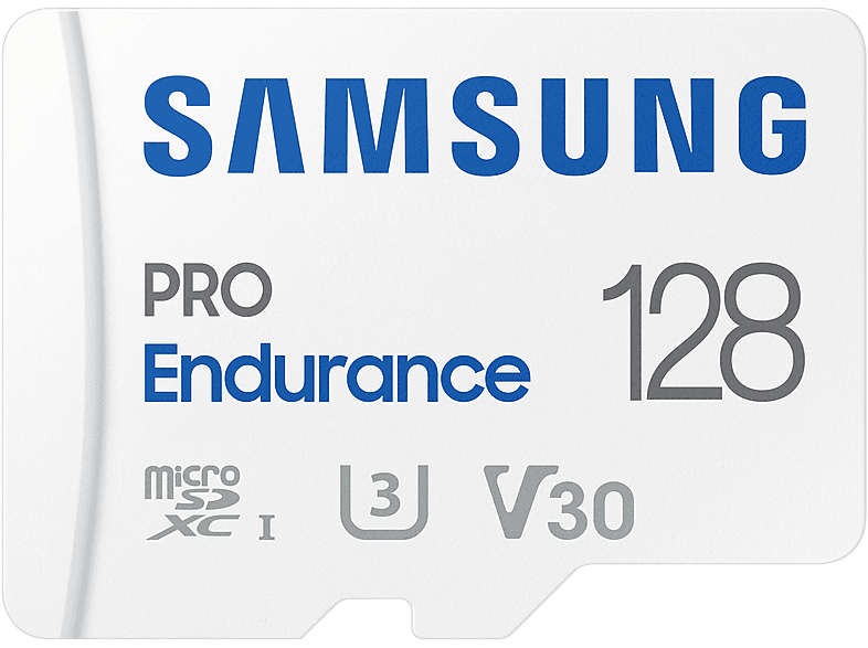 SAMSUNG MB-MJ128KA/EU PRO ENDURANCE 128GB, Micro-SDXC Speicherkarte, 128 GB, 100 MB/s